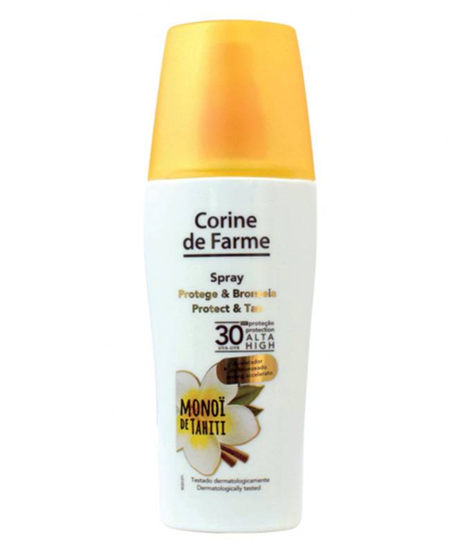 Corine de Farme Protect and Tan Monoi de Tahiti