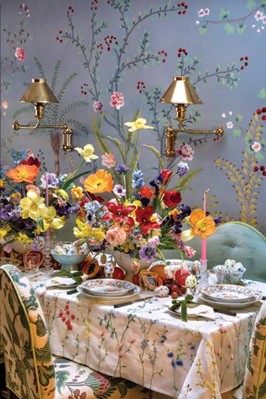 de Gournay عندما يزهر الربيع على مائدتك