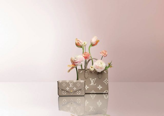 حقيبة Onthego MM Tourterelle Creme من Louis Vuitton حقيبة Felicie Tourterelle Creme من Louis Vuitton