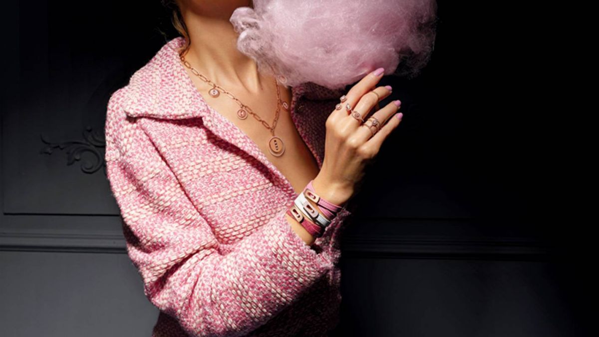 MESSIKA MY MOVE الجلد المشغول في مجموعة ماسية راقية