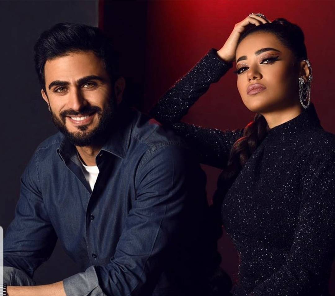 رحمة رياض تفاجئ الجمهور بخطوبتها على نجم أميركي من أصل عراقي