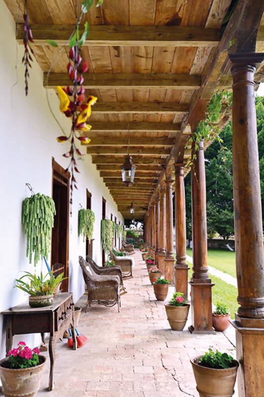 مشهد يختصر طبيعة العمارة في مزارع المستعمرين