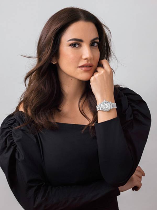 Chopard Happy Diamonds... درّة زرّوق امرأة مفعمة بالطاقة والسعادة