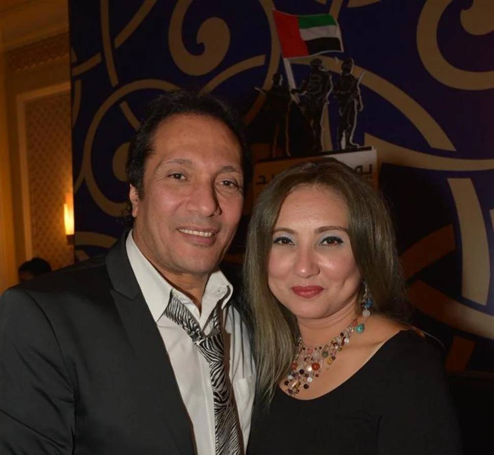 شفاء علي الحجار وزوجته من كورونا