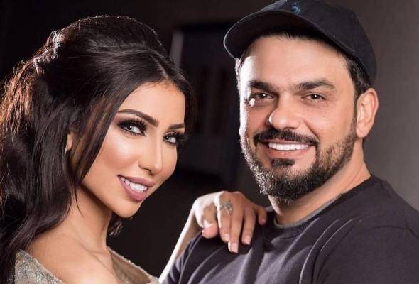 بالصور - تغيير واضح في شكل دنيا بطمة وزوجها محمد الترك