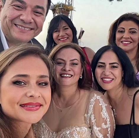 بالصور  - كاملة أبو ذكري تحتفل بزفاف ابنتها في الجونة