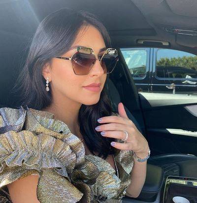 بالصور - هكذا تبدو فاليري أبو شقرا في أشهر الحمل الأخيرة