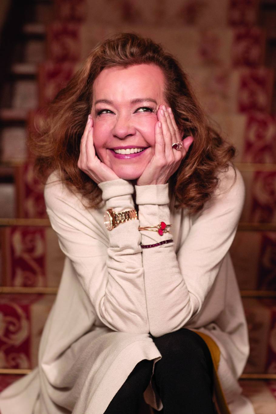 حوار مفعم بالسعادة مع رئيسة دار 