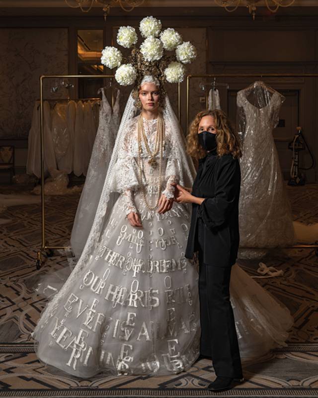 ريم عكرا: كلّ فستان زفاف هو احتفالية ثقافية وعودة قيّمة إلى الجذور