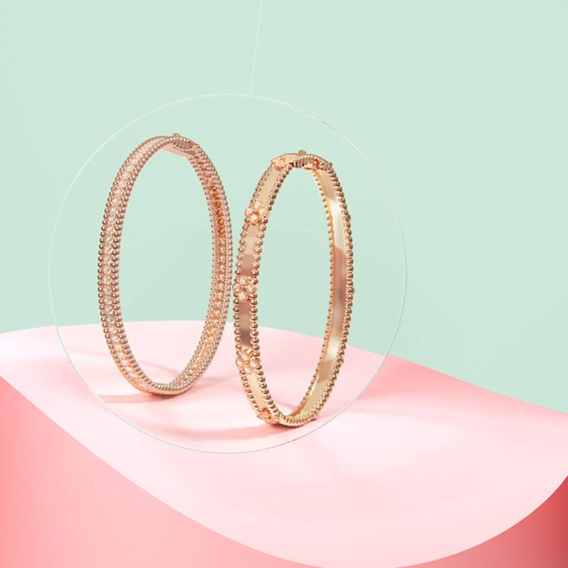 Van cleef & arpels Perlée تحتفل دار 