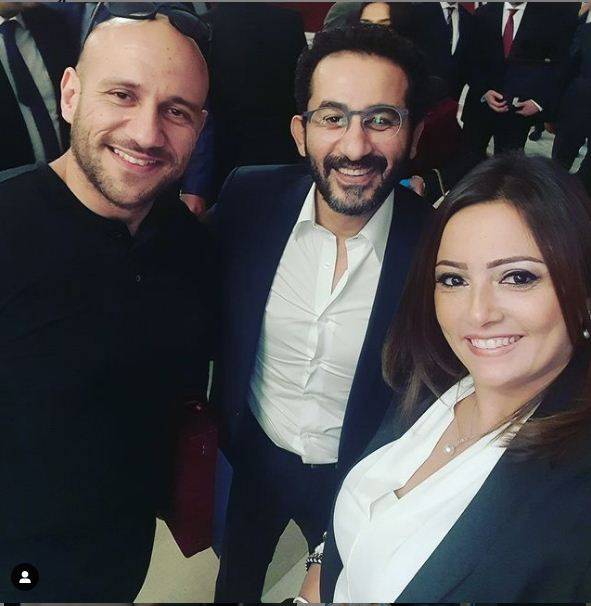 بشرى تمازح أحمد حلمي وأحمد مكي: 