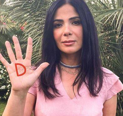 منى زكي تنضم الى حملة لمواجهة التحرش في العالم