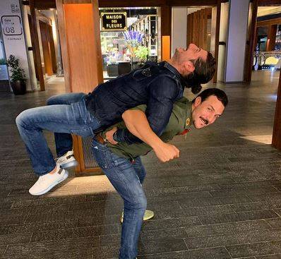 بالصور - باسل خياط يحتفل بميلاد شقيقه الوسيم.. تعرفوا إليه