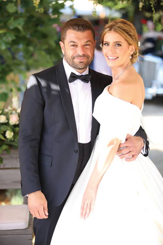 زفاف راي بيار الضاهر وأنطونيو فرنجية