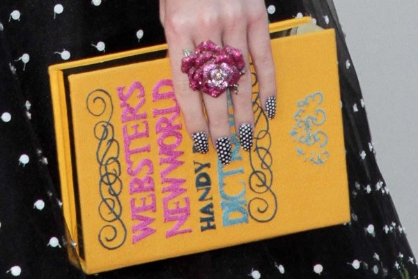 Katy Perry with Olympia Le Tan Clutch Katy Perry with Olympia Le Tan Clutch