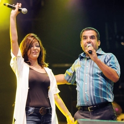 الشاب مامي وسميرة سعيد يتألّقان