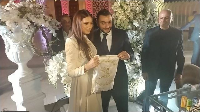 بالصور: هاجر أحمد تحتفل بعقد قرانها... وهذه رسالتها لزوجها