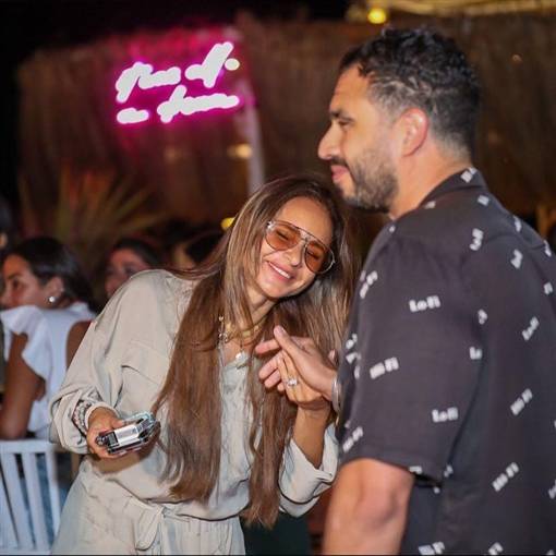 بالصور - بعد تأجيل زفافها... نيللي كريم تودّع العزوبية مع خطيبها في حفل ضخم