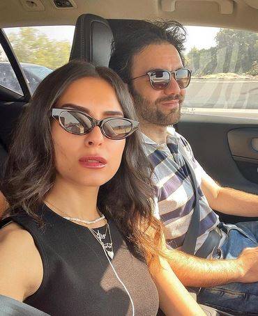 ريهام أيمن تثير ضجة بصورتها الرومانسية مع زوجها