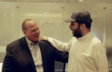 اجتماع تركي آل الشيخ وصادق الصبّاح: 