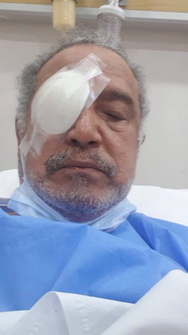 جاسم النبهان في تسجيل صوتي من المستشفى