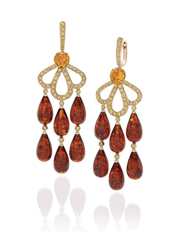 Fawaz Gruosi Amber collection... مبدع المجوهرات الراقية فواز غريوزي يطلق مجموعته الأولى للعنبر بأسلوب معاصر لافت