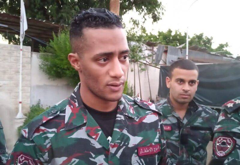 بلاغ ضد محمد رمضان بسبب ارتدائه الزي العسكري اللبناني