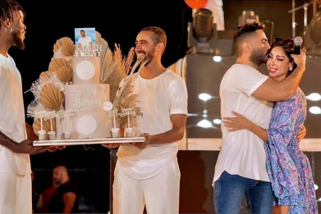 بسمة بوسيل وتامر حسني