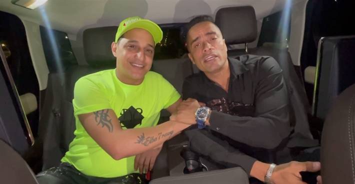 بالفيديو - حسن شاكوش والبحراوي يتصالحان: 