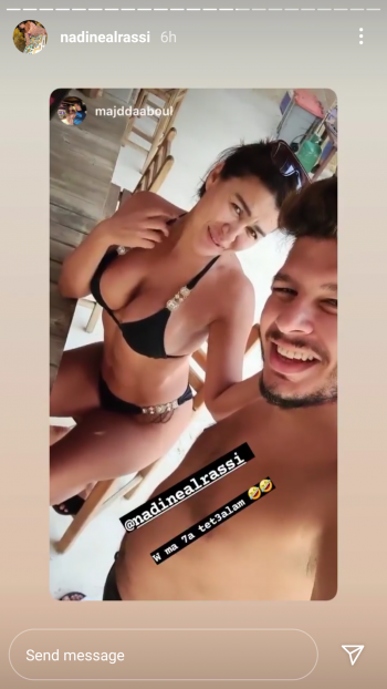 نادين الراسي ومجد دعبول