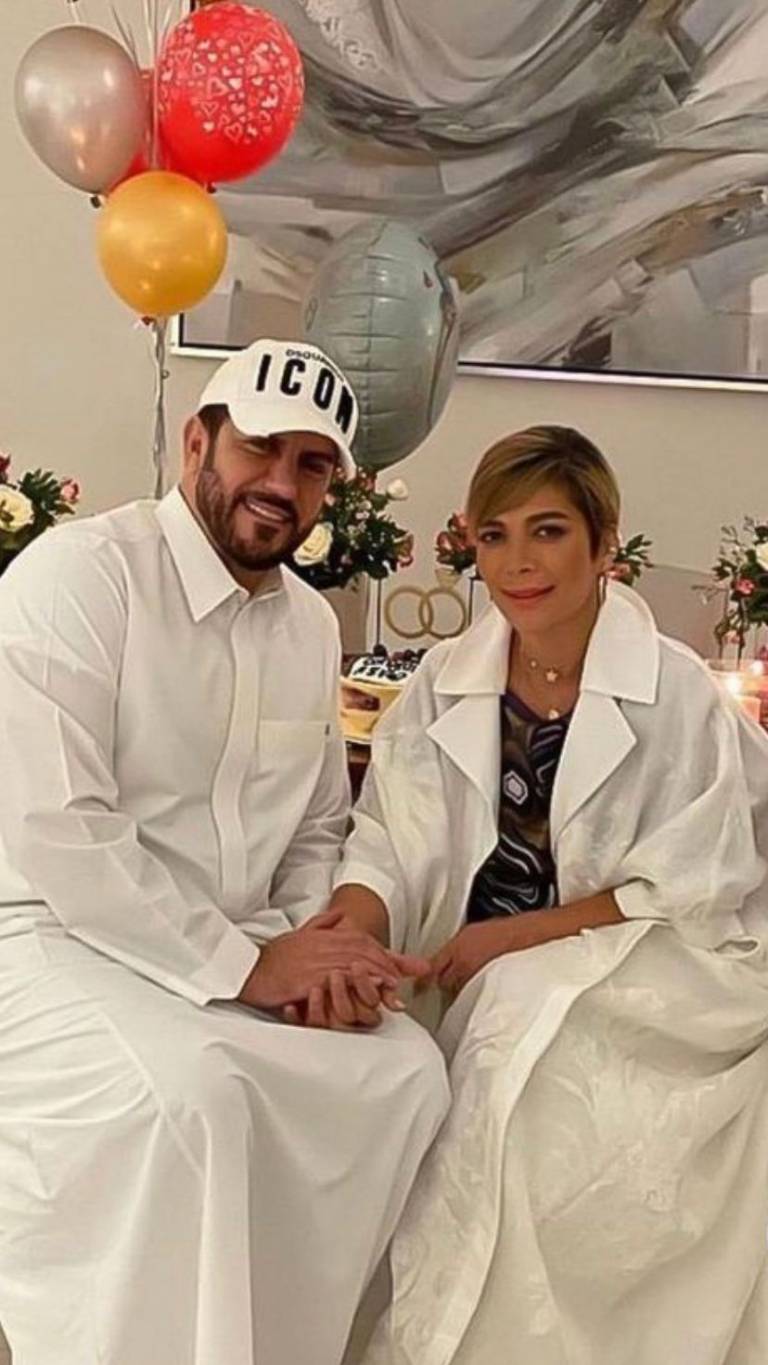 شاهدوا رومانسية أصالة مع زوجها