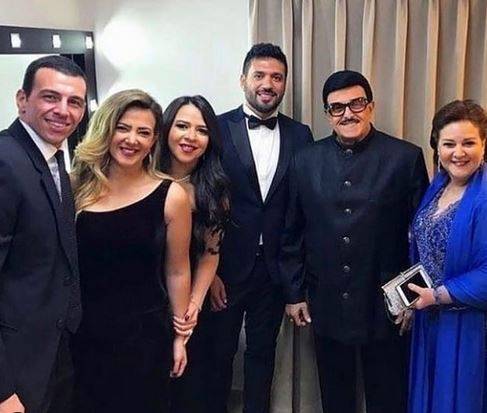 بالفيديو - ماذا قال حسن الرداد بعد تسلمه تكريم سمير غانم ودلال عبدالعزيز؟