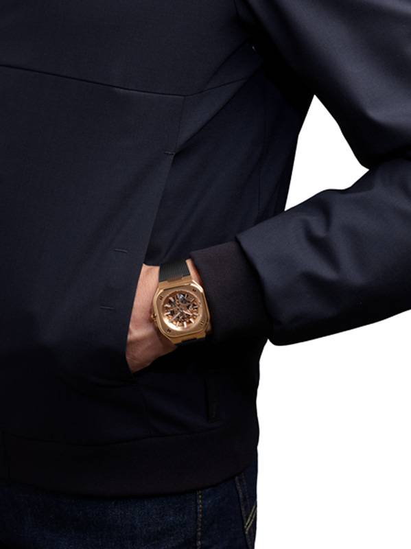ساعة BR 05 SKELETON GOLD من Bell & Ross جوهرة جديدةأضيفت الى مجموعة BR 05