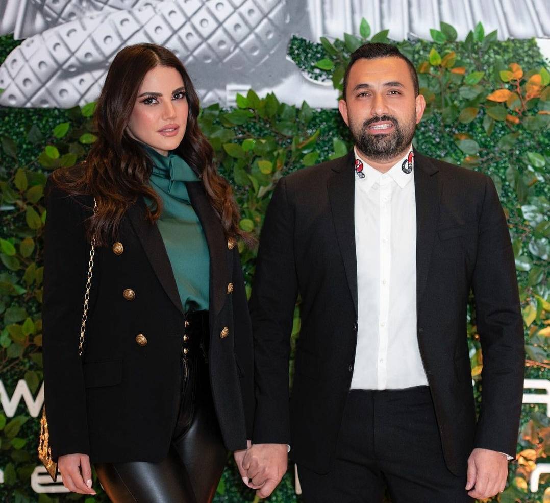 بالفيديو - درة ترقص مع زوجها في إحتفال مميز بذكرى ميلاده