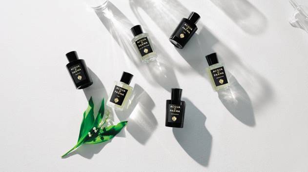 تكشف أكوا دي بارما عن تجربتين جديدتين تجسدان فن صناعة العطور في الدار LILY OF THE VALLEY و OUD & SPICE