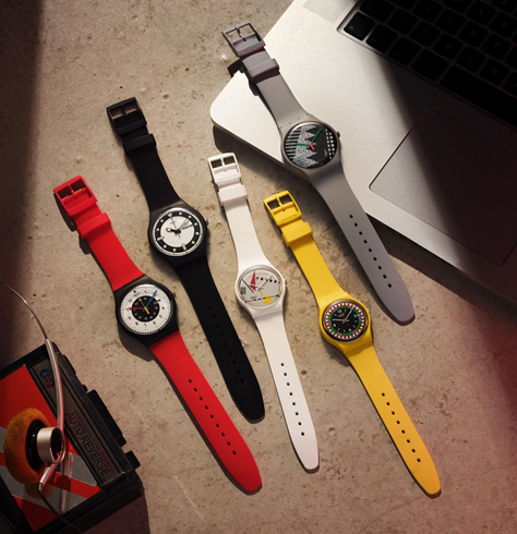 SWATCH تعود إلى إصداراتها من عام 1984 مع تصميمات BIOCERAMIC  بلمسة عصرية