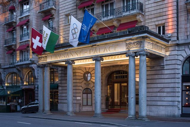 Facade LP © Lausanne Palace & Spa