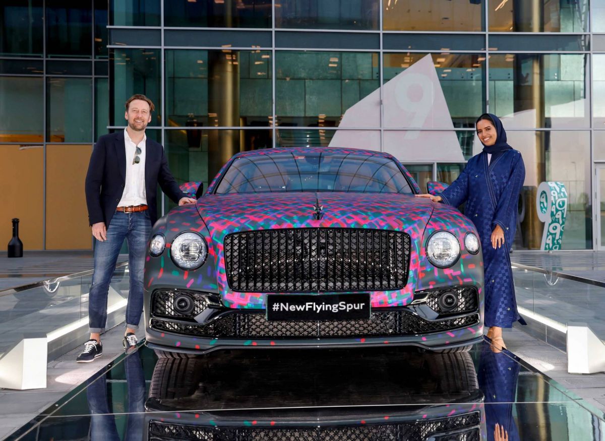 تعاون ملهم بين Bentley Motors والفنانة الإماراتية حصّة السويدي في 