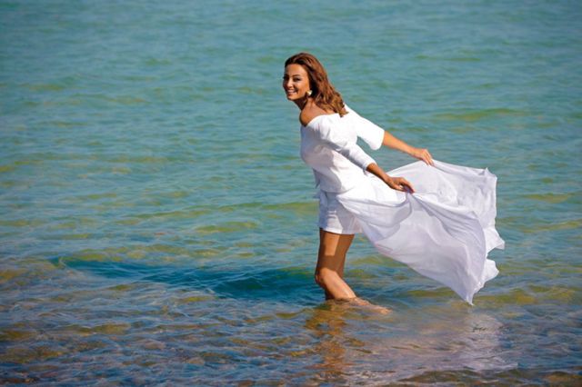 بشرى لزوجها: 