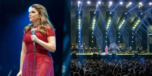 ماجدة الرومي برسالة مؤثرة عن الإمارات ولبنان