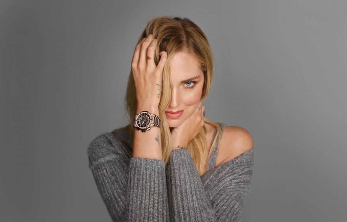 ‏CHIARA FERRAGNI سفيرة عالمية جديدة لساعات «هوبلو»