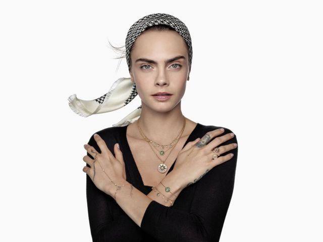 DIOR ROSE DES VENTS 2021 CARA DELEVIGNE