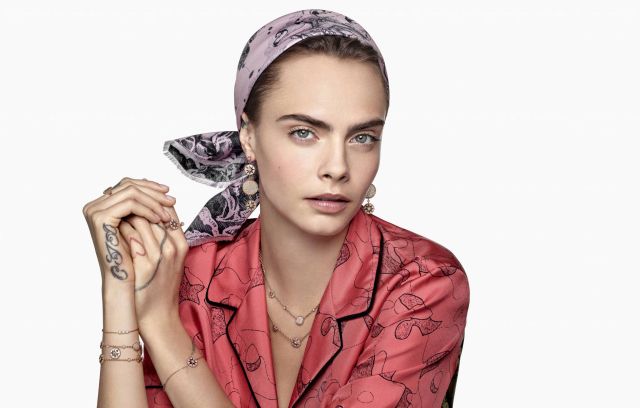 DIOR ROSE DES VENTS 2021 CARA DELEVIGNE