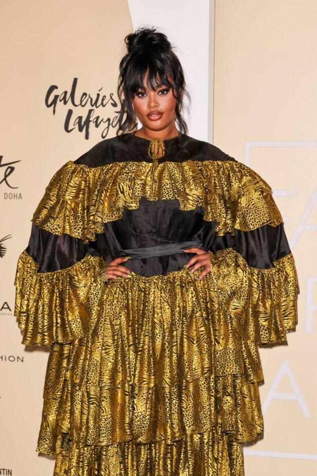 Precious Lee attends the Fashion Trust Arabia Prize 2021