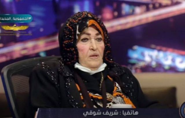 مواجهة قوية بين شريفة ماهر وإبنها على الهواء: 