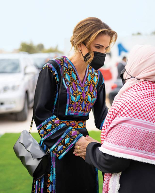 الملكة رانيا العبدالله تشجّع المشاريع المحلّية