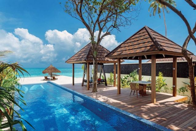 Atmosphere Kanifushi Maldives_Villas_Kanifushi Grand Pool Villa_Pool View