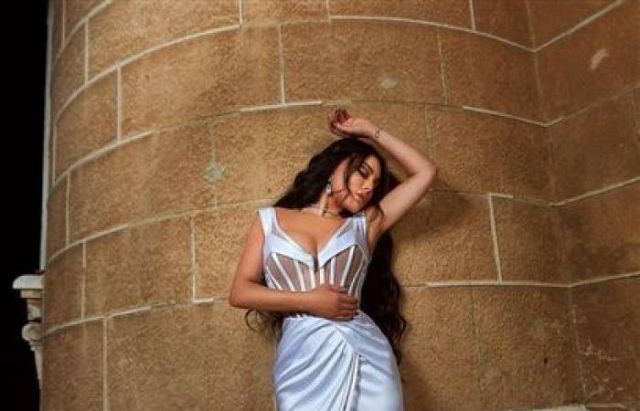 هيفاء وهبي تخطف الأنظار بالساتان الأبيض في حفل 