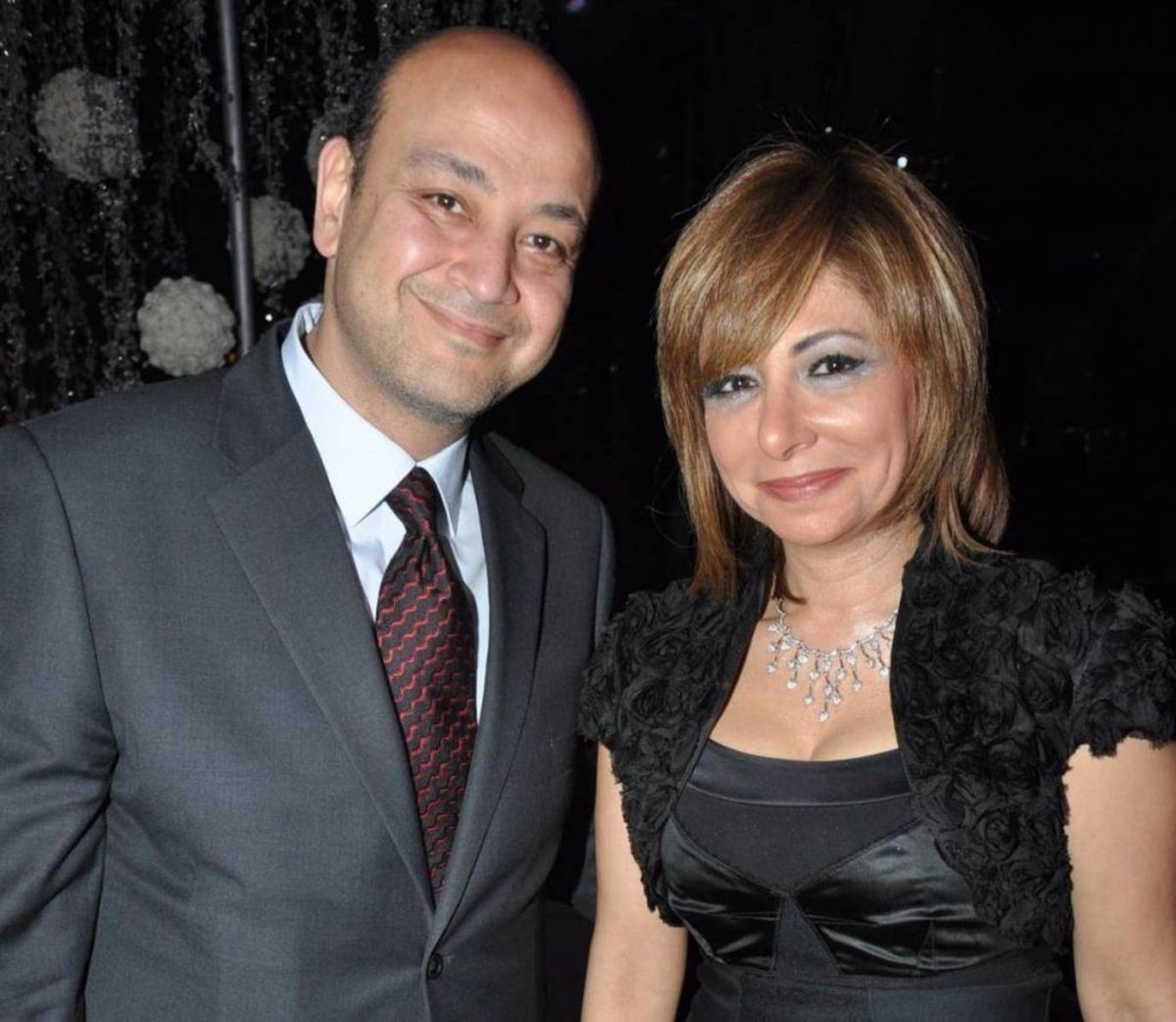 إصابة عمرو أديب وزوجته لميس الحديدي وتامر حبيب بكورونا في يوم واحد