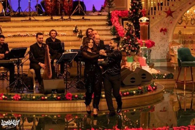 أنغام ترقص تانجو في أبلة فاهيتا